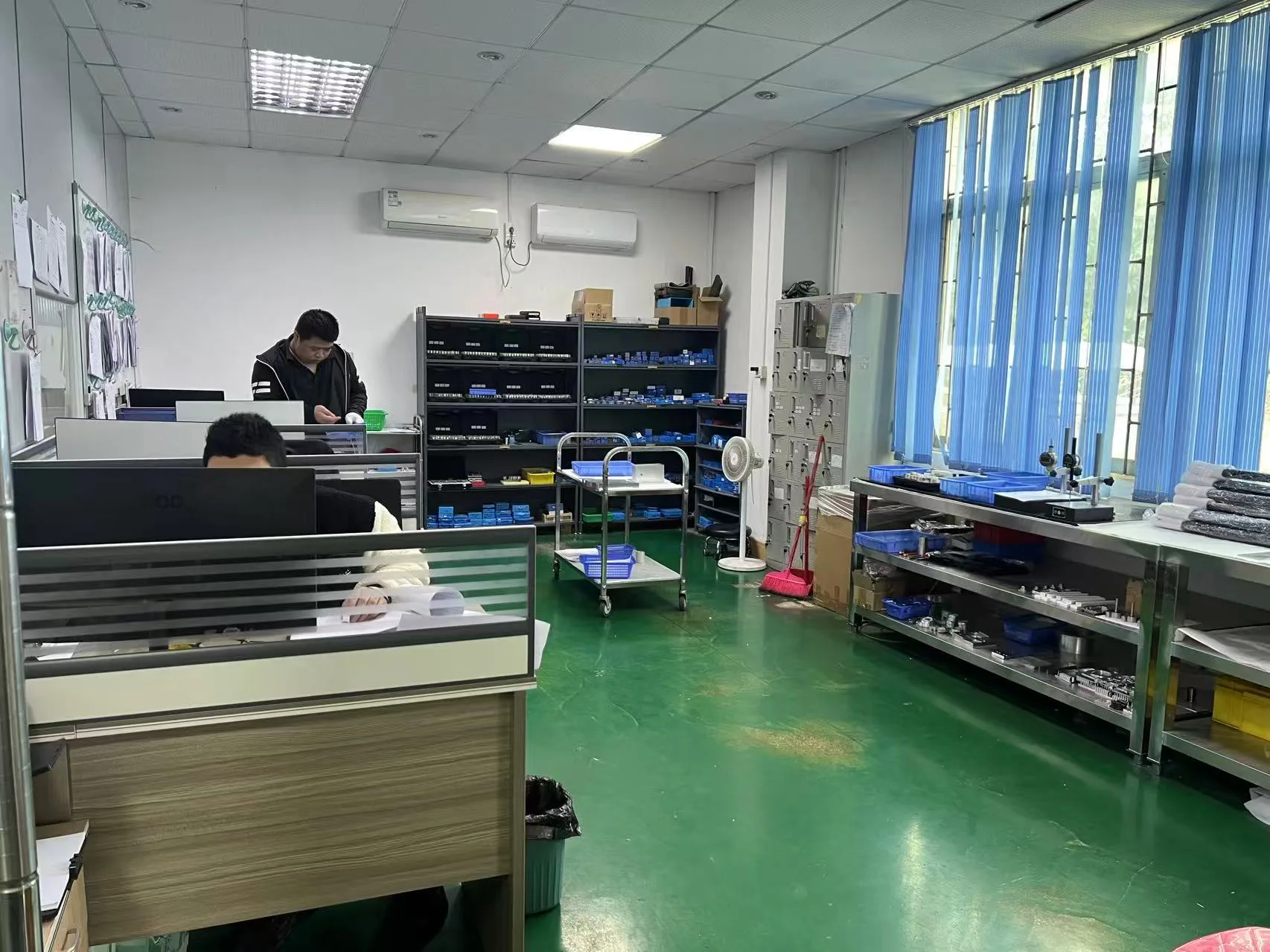 DFocus inspection and final preparation area